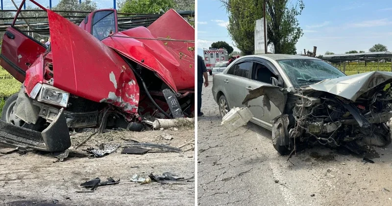 İzmir de üç araç kaza yaptı: Bir kişi öldü 3 kişi yaralandı İzmir Haberleri