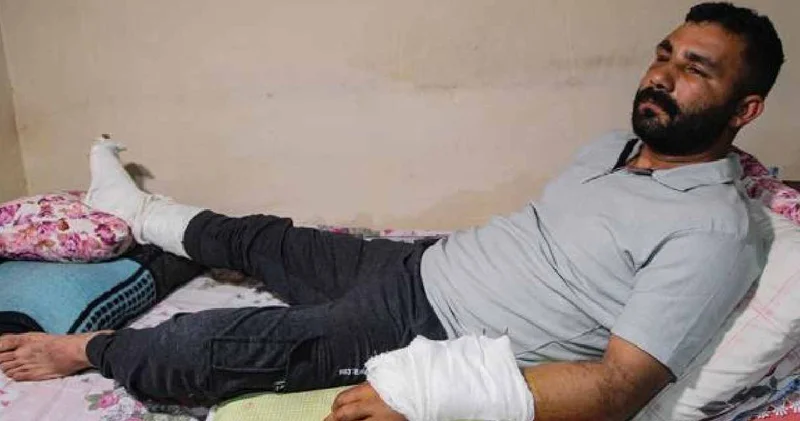 12 metreden betona düşen işçi: Ailemin tek geçim kaynağı benim