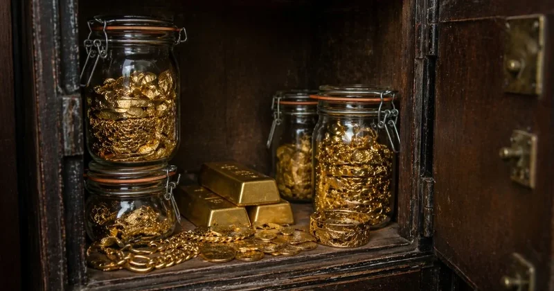 Evdeki gizli bölmeden servet çıktı Sözcü Gazetesi