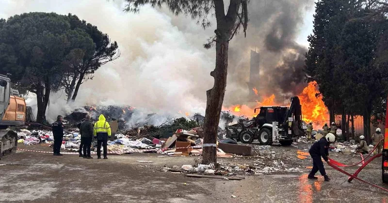 Kartal da Yangın: Çöp Alanında Alevler Yükseldi