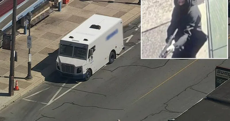 Zırhlı aracı hedef alıp 1.8 milyon doları saniyeler içinde çaldılar