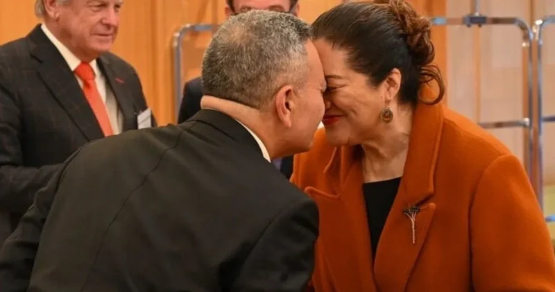 Saray da sıra dışı konuk