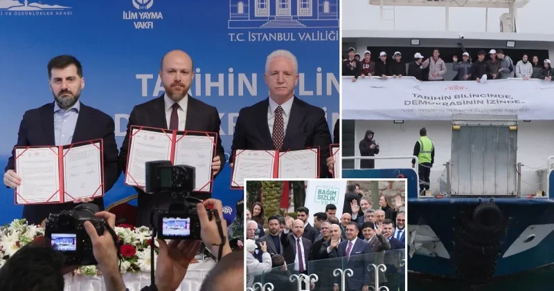 Tarihin Bilincinde Demokrasinin İzinde projesi hayata geçti: 20 bin liseli genç Demokrasi ve Özgürlükler Adası’nda tarihe tanıklık edecek Aktüel Haberleri