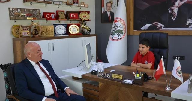 Babadağ da başkanlık koltuğu geleceğin teminatı Muhammet e emanet Denizli Haberleri