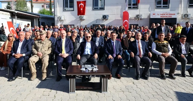 Adıyaman da çiftçilere tarım ekipmanı desteği verildi Adıyaman Haberleri