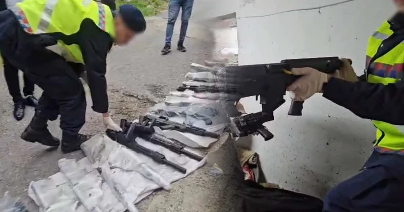 Sakarya’da silah kaçakçılarına operasyon!