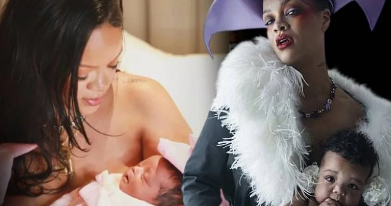 Rihanna ve kızı ilk kez dergi kapağında