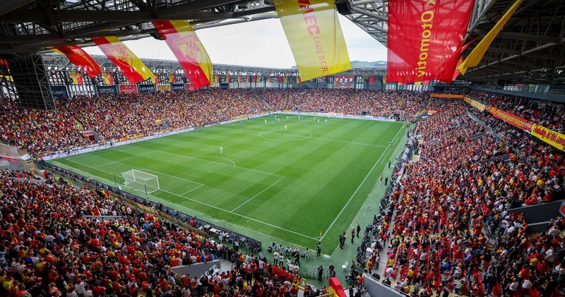Göztepe tribünde zirvede yer aldı!