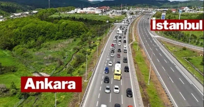 Büyük göç başladı! Tatilciler yola çıktı trafik felç oldu Sözcü Gazetesi
