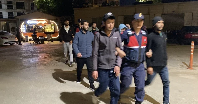 Ülkeye kaçak yollarla giren 7 şahıs yakalandı Bursa Haberleri