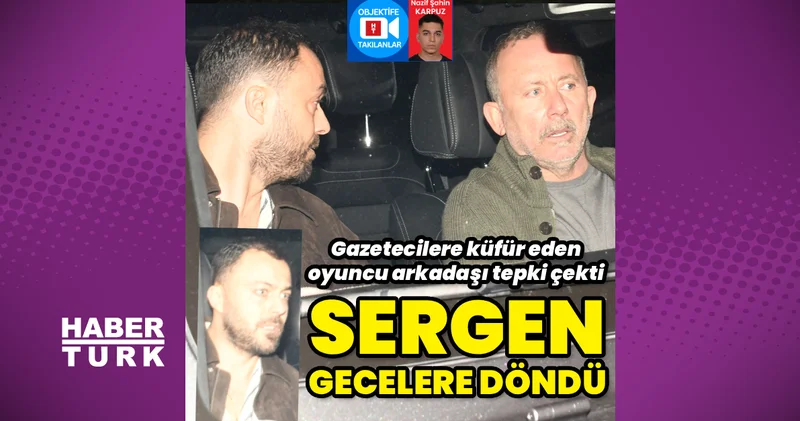 Beşiktaş tan ayrılan Sergen Yalçın gecelere döndü: Eren Hacısalihoğlu gazetecielre küfür etti