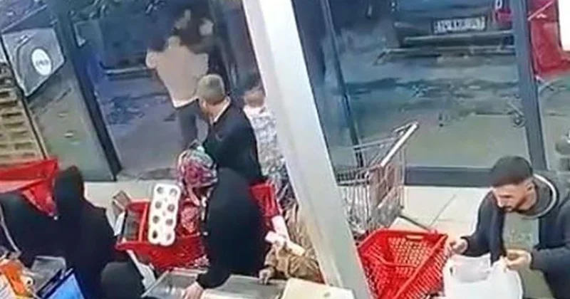 Market çalışanına kafa atan şüpheli tutuklandı