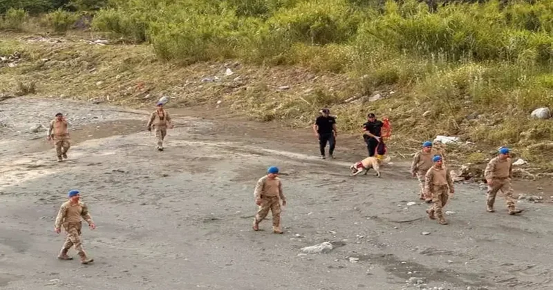 Hatay da selde kaybolan Musa ve Deniz aranıyor