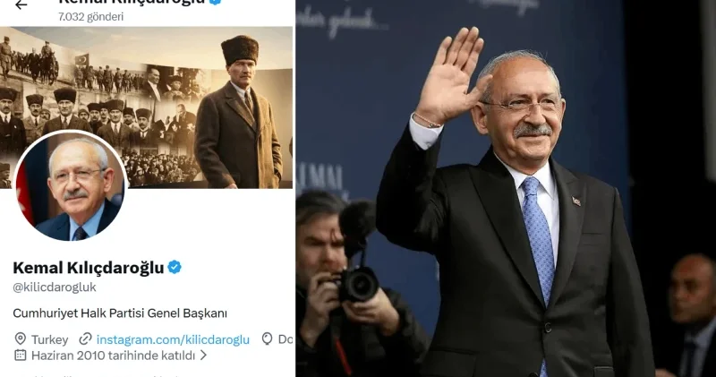 Kılıçdaroğlu sosyal medyada harekete geçti: Unvanını CHP Genel Başkanı olarak güncelledi Türkiye Ekonomisi Haberleri
