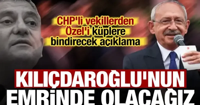 CHP de yeni dönem! Vekillerden peş peşe açıklama: Kılıçdaroğlu ile yola devam...