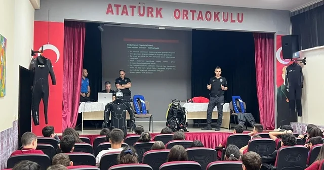 Bursa da öğrencilere boğulma tehlikesine karşı eğitim Bursa Haberleri