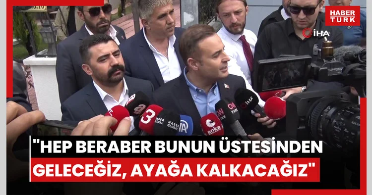 CHP li Ahmet Akın: (Kılıçdaroğlu ziyareti) Hep beraber bunun üstesinden geleceğiz, ayağa kalkacağız