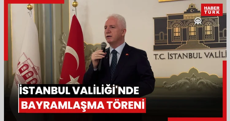 İstanbul Valiliği nde bayramlaşma töreni