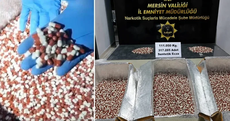 Takibe takılan araçtan zehir fışkırdı: 1 tutuklama Mersin Haberleri
