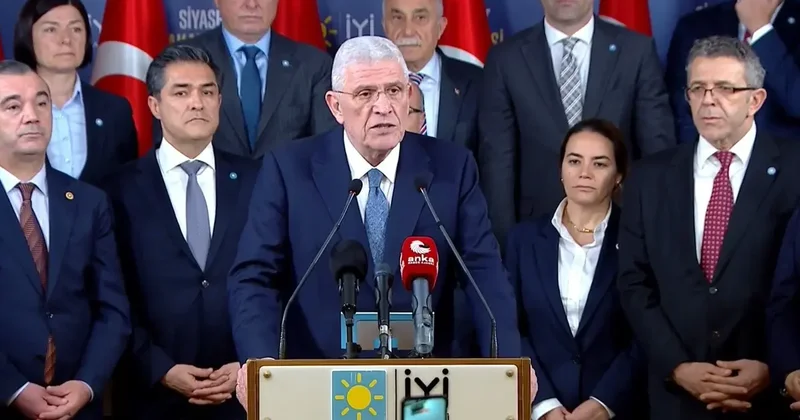 İYİ Parti lideri Müsavat Dervişoğlu ndan CHP ye tam destek! İYİ Parti bu süreçte taraftır!