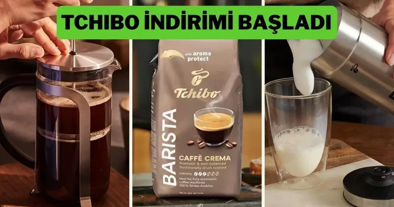 Çekirdekten kapsüle: Tchibo kahvelerde indirim başladı