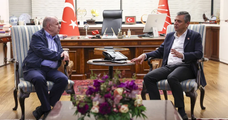Özdağ, CHP Genel Merkezi nde Özel ile görüştü Son dakika haberleri