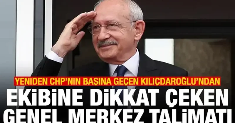 Mutlak butlan kararı sonrası Kılıçdaroğlu ndan ekibine Genel Merkez talimatı