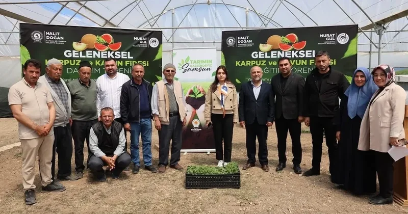 Toprağa destek, üreticiye nefes: 120 bin fide ücretsiz dağıtıldı