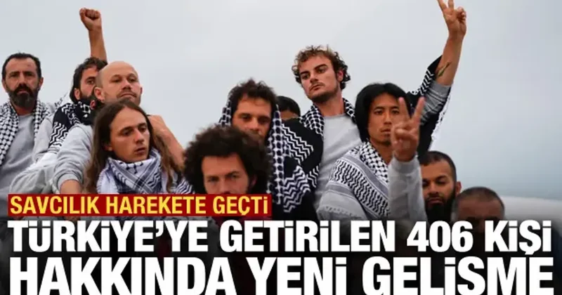 Sumud Filosu na ilişkin yeni gelişme! Savcılık harekete geçti
