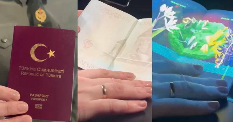 Türk pasaportuna hayran kaldı: İlk kez görüyorum Sözcü Gazetesi