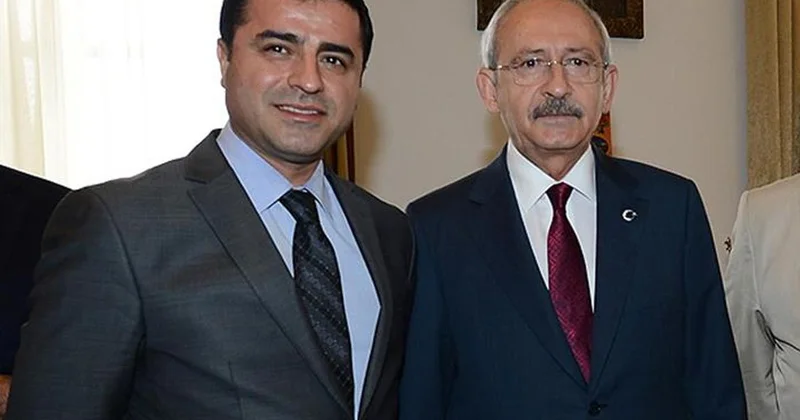Dokunulmazlık tartışmalarının ardından Kılıçdaroğlu ndan sürpriz Demirtaş hamlesi