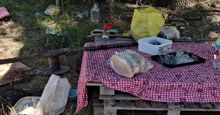Ankara’da piknik keyfi cinayete döndü! Tartıştığı eşini bıçaklayarak öldürdü