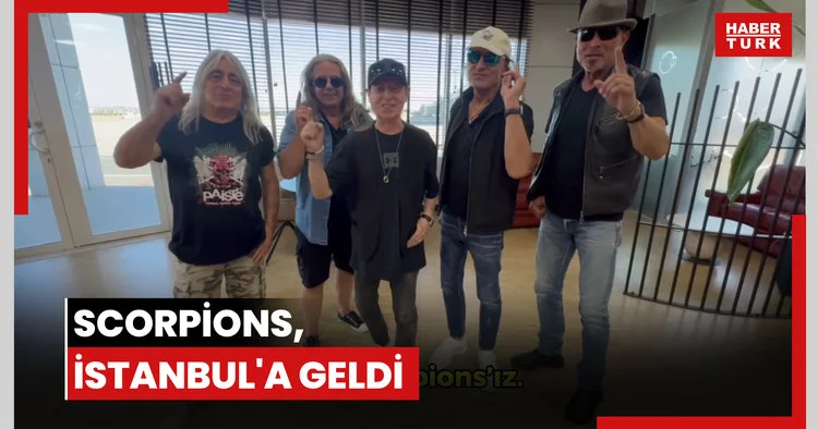 Scorpions, İstanbul a geldi