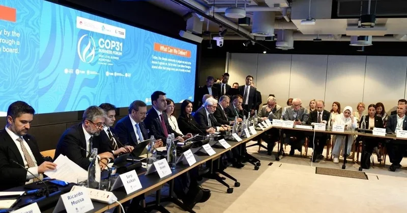 Bakan Kurum, İngiltere de COP31 İş Dünyası Forumu nda konuştu
