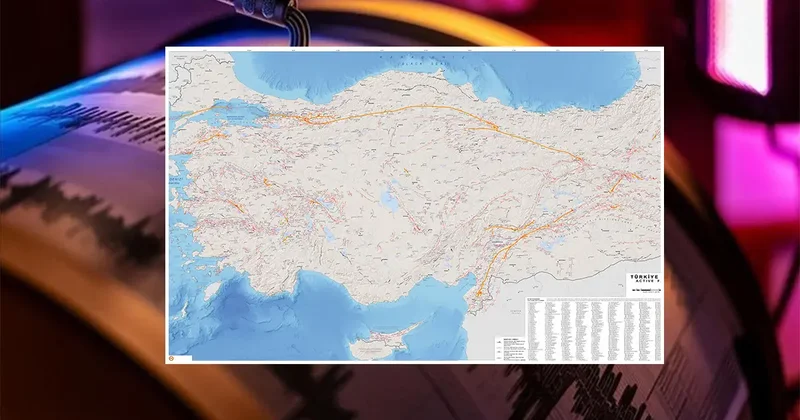 Deprem tehlikesi haritada: Türkiye’de diri fay sayısı 700’e yükseldi