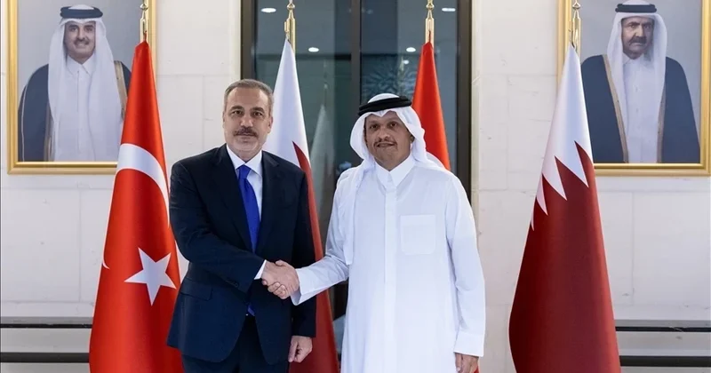 Dışişleri Bakanı Hakan Fidan, Katar Başbakanı Al Sani ile görüştü