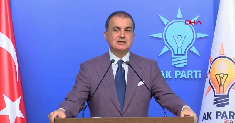AK Parti Sözcüsü Ömer Çelik ten açıklamalar (CANLI)
