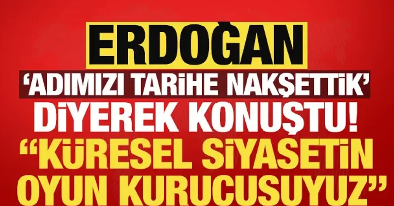 Erdoğan dan CHP ye gönderme: Kronikleşmiş vizyon sorunlarını çözemedik!