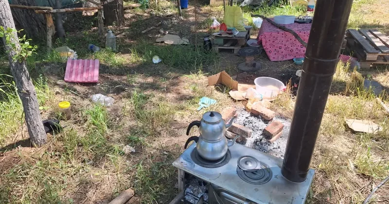 Aile pikniği kötü sonla bitti: Eşini bıçaklayarak öldürdü!