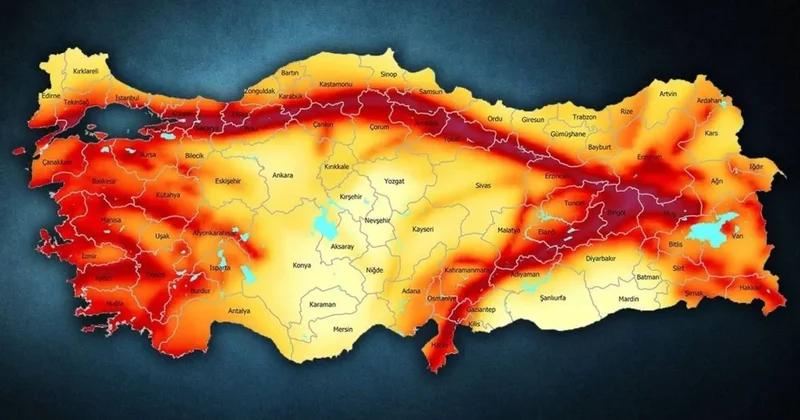 Korkutan Türkiye haritası: 215 yeni fay hattı tespit edildi Sözcü Gazetesi