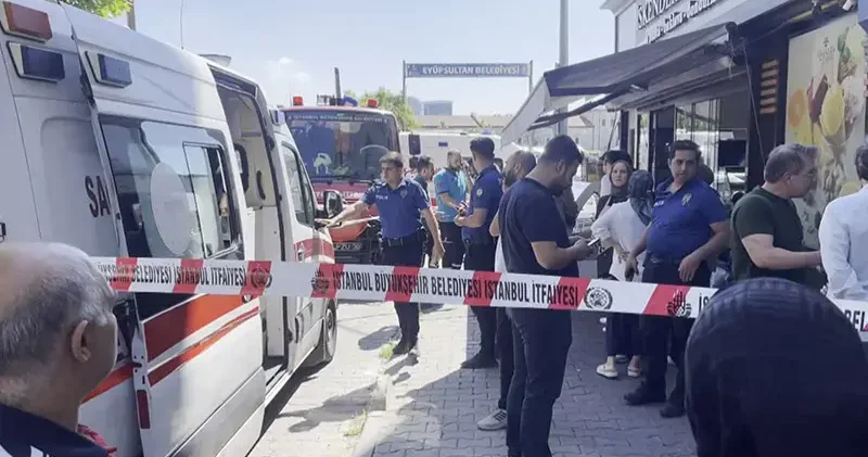 Eyüpsultan da pastanedeki gaz kaçağından 5 çalışan etkilendi; 4 katlı bina tahliye edildi