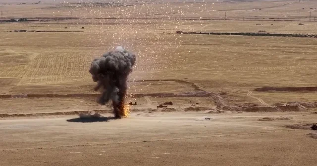 Suriye’de terör örgütü YPG’nin geride bıraktığı mayınlar imha edildi VİDEO İZLE