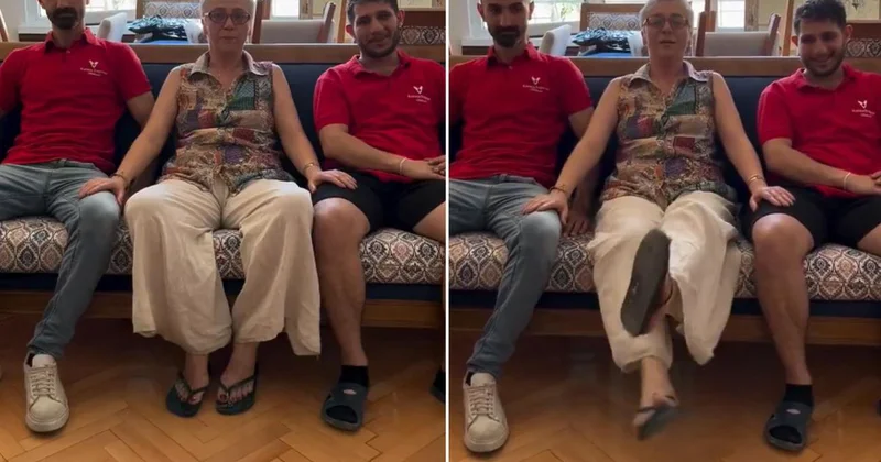 Evini taşıttırdığı nakliyecilerle video çekti, görüntü kullanıcıları ikiye böldü