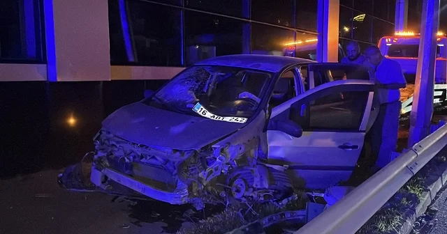 7 saatlik sürüş sonrası uyuyan sürücü kaza yaptı: 2 yaralı Bursa Haberleri Habertürk Yerel Haberler