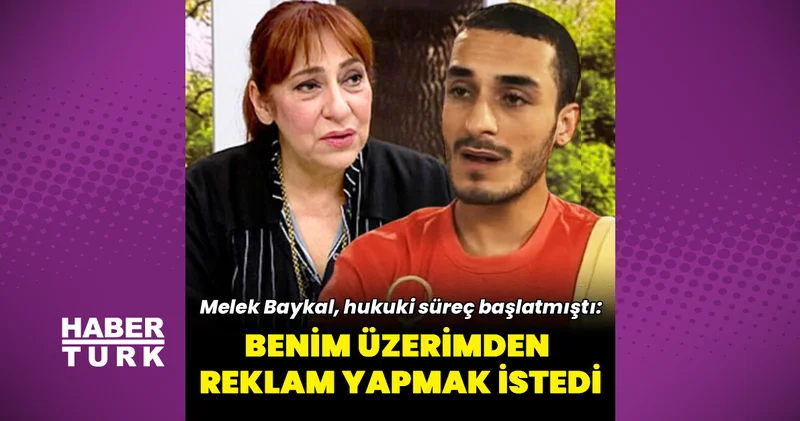 Melek Baykal: Benim üzerimden reklam yapmak istedi Magazin haberleri