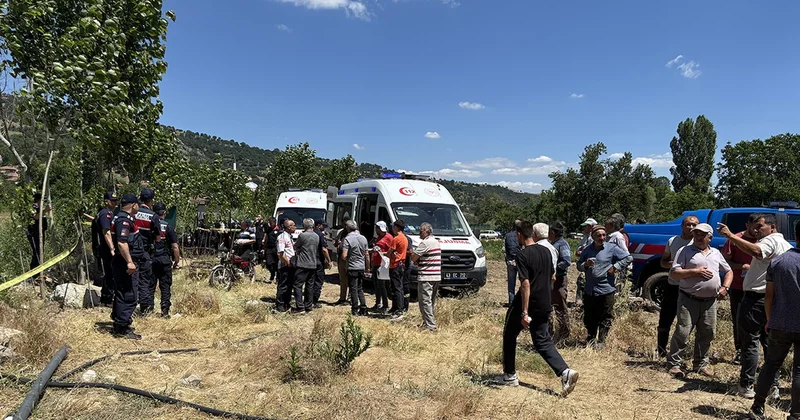 Sulama kanalına düşen çiftçi feci şekilde can verdi Sözcü Gazetesi