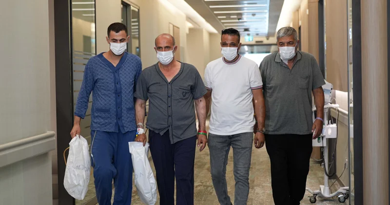 Oğuldan babasına, damattan kayınpederine organ bağışı