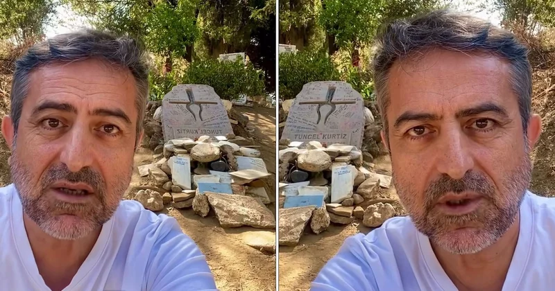 Nail Kırmızıgül isyan etti: Tuncel Kurtiz in mezarının son halini paylaştı Sözcü Gazetesi