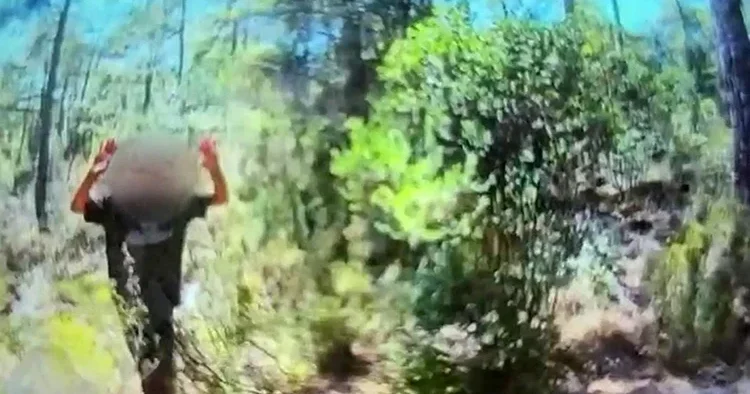 Polisi görünce çalıntı motosikleti su kanalına fırlattılar! Ormandaki kovalamacada 3 gözaltı