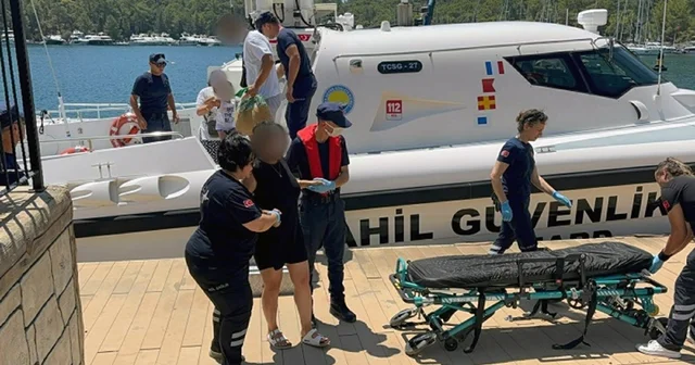 Sahil Güvenlik, gezi teknesi ve ticari yattan iki kişiyi tıbbi tahliye gerçekleştirdi Muğla Haberleri Habertürk Yerel Haberler